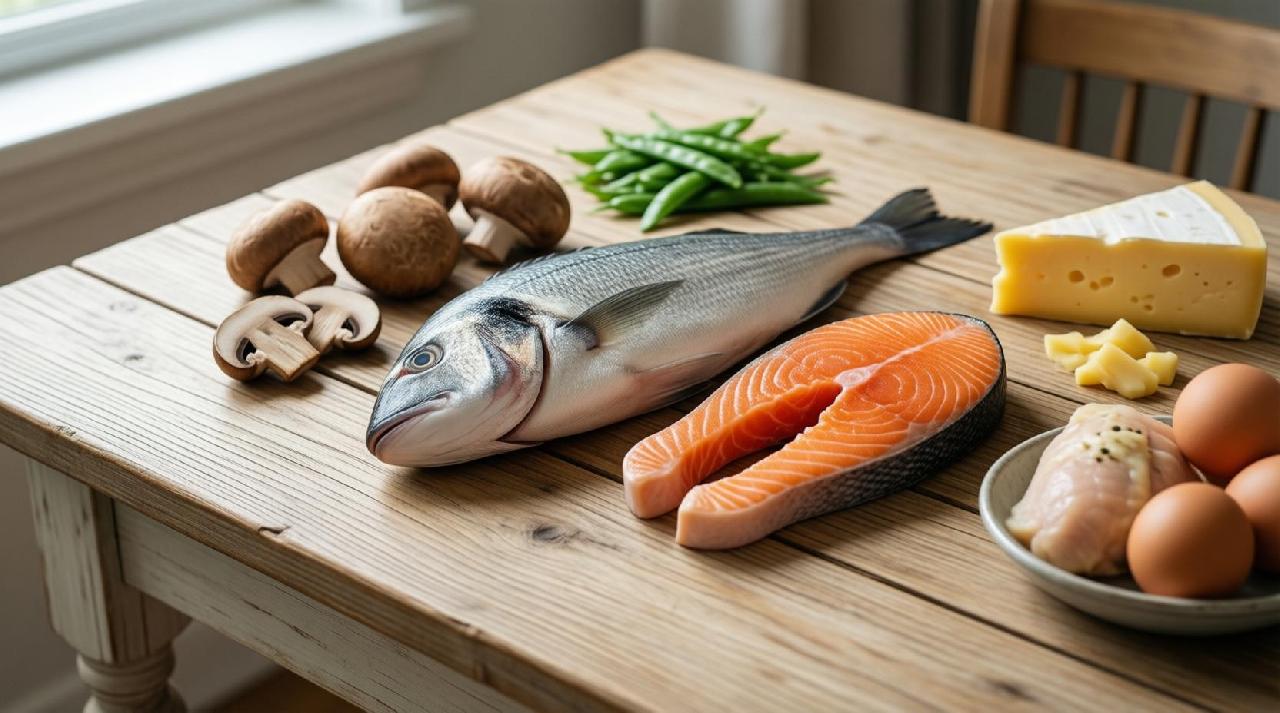 Продукты с витаминами и микроэлементами для поддержания крепкого иммунитета